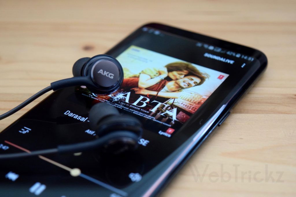 Samsung Galaxy S8 - słuchawki AKG