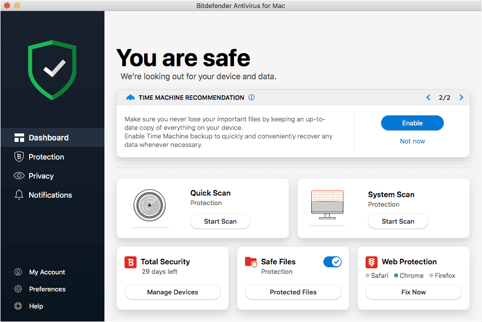 bitdefender total security dla mac