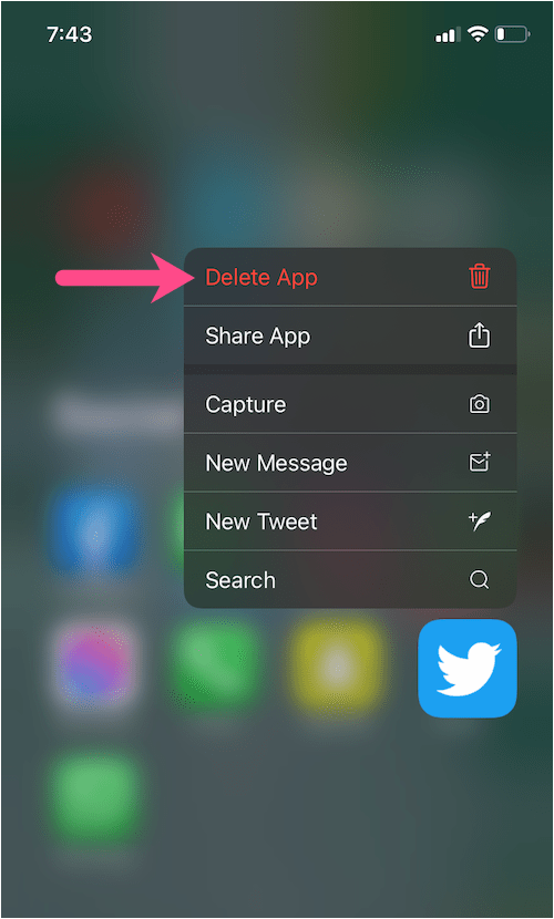 Jak usunąć aplikację, która jest ukryta na ekranie głównym iPhone'a?