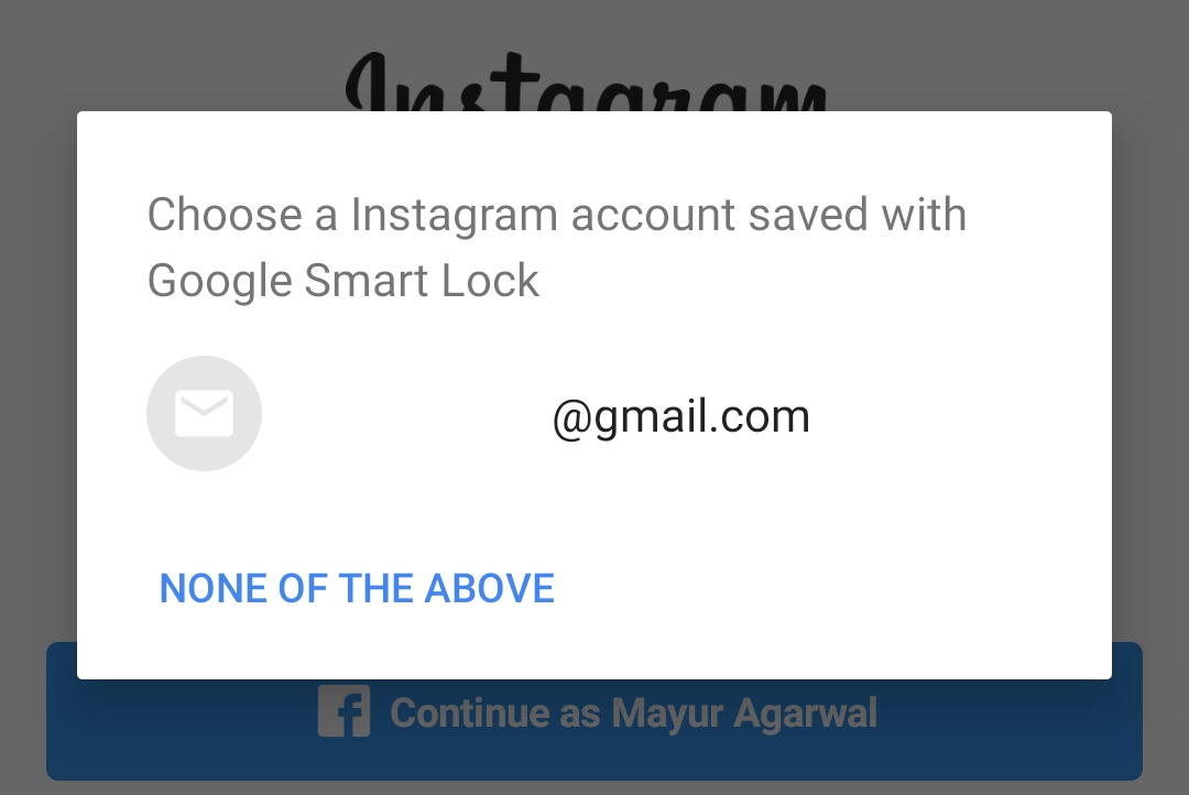 usuwanie inteligentnej blokady google instagram