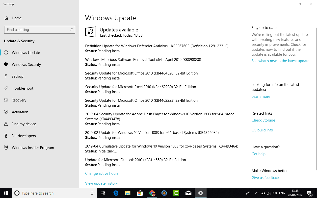 blokowanie usługi Windows Update