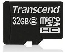 Karty Transcend 32GB microSDHC