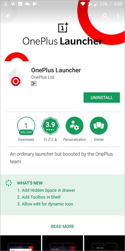 launcher oneplus