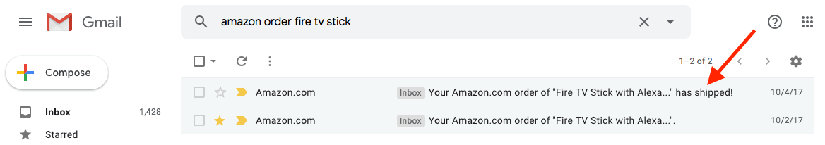 amazon orders email