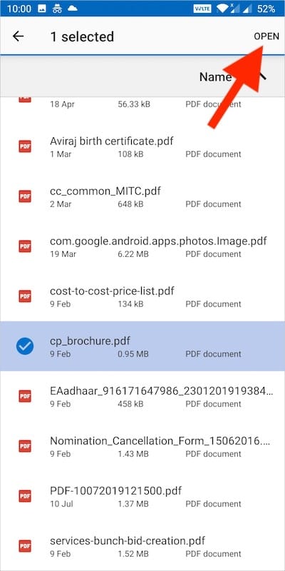 jak wysłać pdf w messengerze na androida