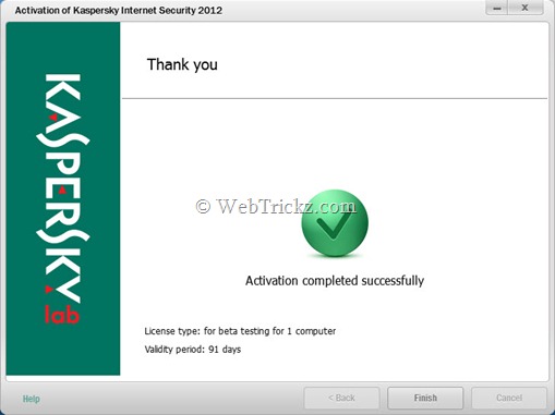 Kaspersky Internet Security 2012_91 dni testowy