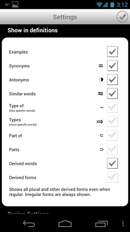 wordweb_android-settings