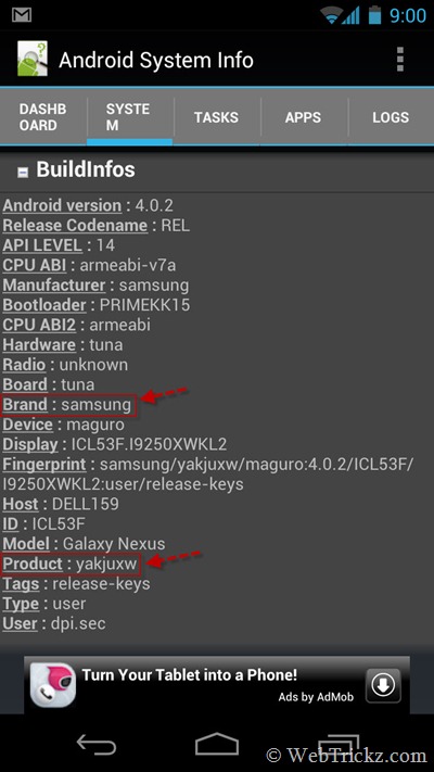 Android System Info_check-galaxy-nexus-hardware-product-info