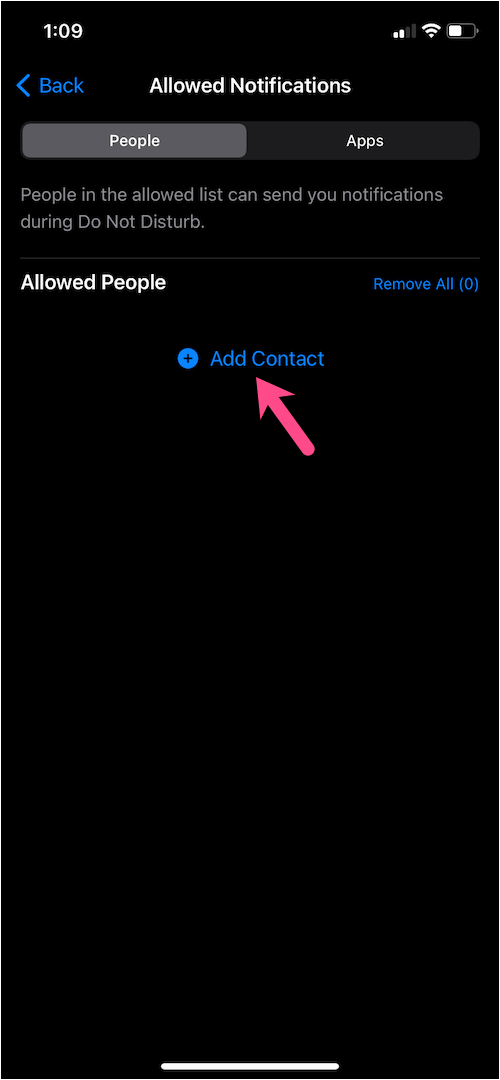 jak wyłączyć niektóre kontakty z funkcji nie przeszkadzać w iOS 15 na iPhonie