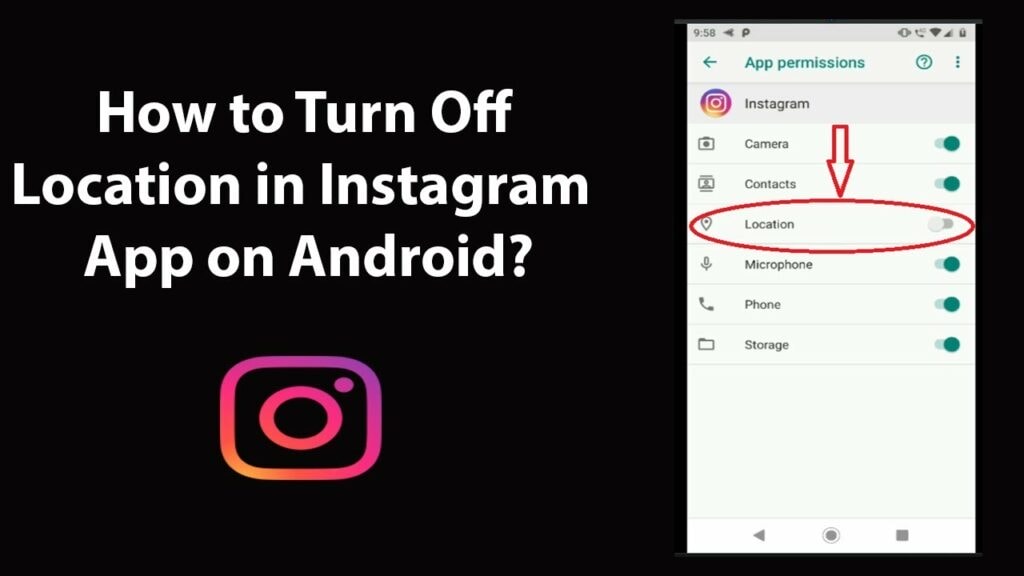 Jak wyłączyć informacje o lokalizacji na Instagramie