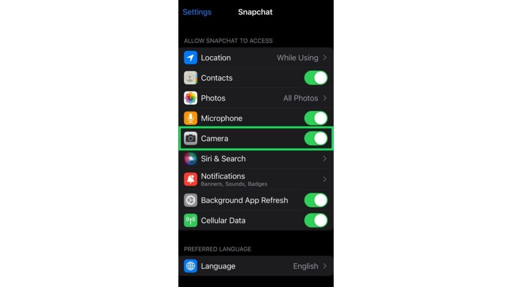 Jak zezwolić Snapchatowi na korzystanie z aparatu na iPhone & Android (2022)