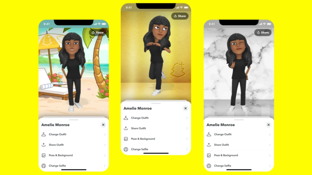 Cechy aplikacji Snapchat Plus
