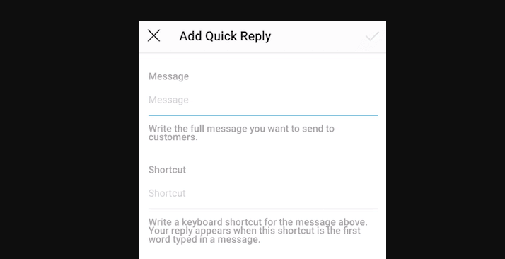 Jak korzystać z szybkich odpowiedzi na Instagramie?