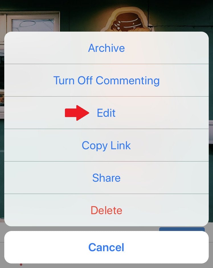 Jak korzystać z tagowania na Instagramie, aby przyciągać wzrok: dodaj tag do istniejącego posta