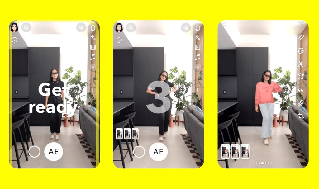 Soczewka Snapchat AR ; Snapchat dress up