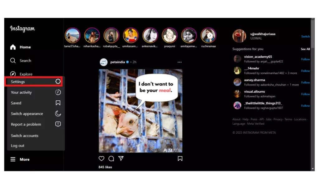 Kroki: Jak pojawić się offline na stronie Instagrama?