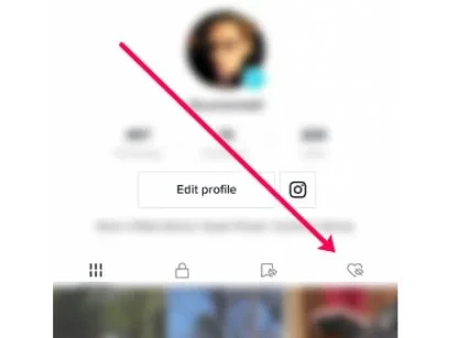 Znajdowanie polubionych filmów na TikTok
