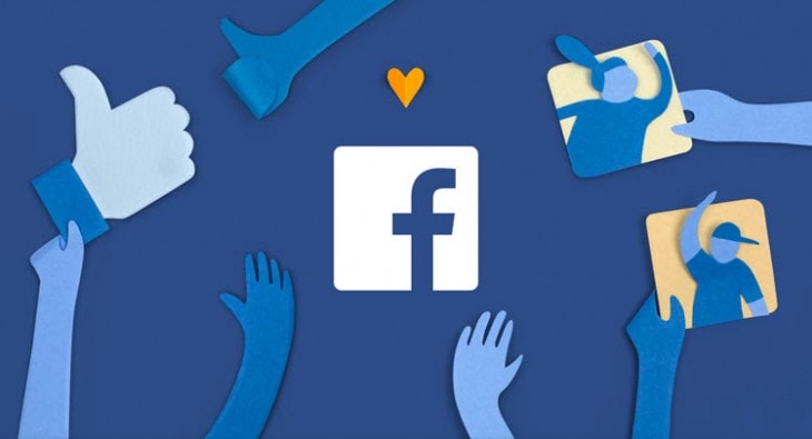 logo Facebooka; najlepszy czas na publikowanie postów na Facebooku w środę