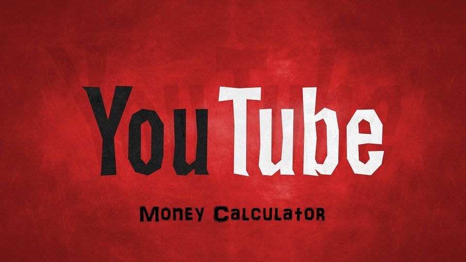 Logo kalkulatora pieniędzy na YouTube:Kalkulator pieniędzy na YouTube