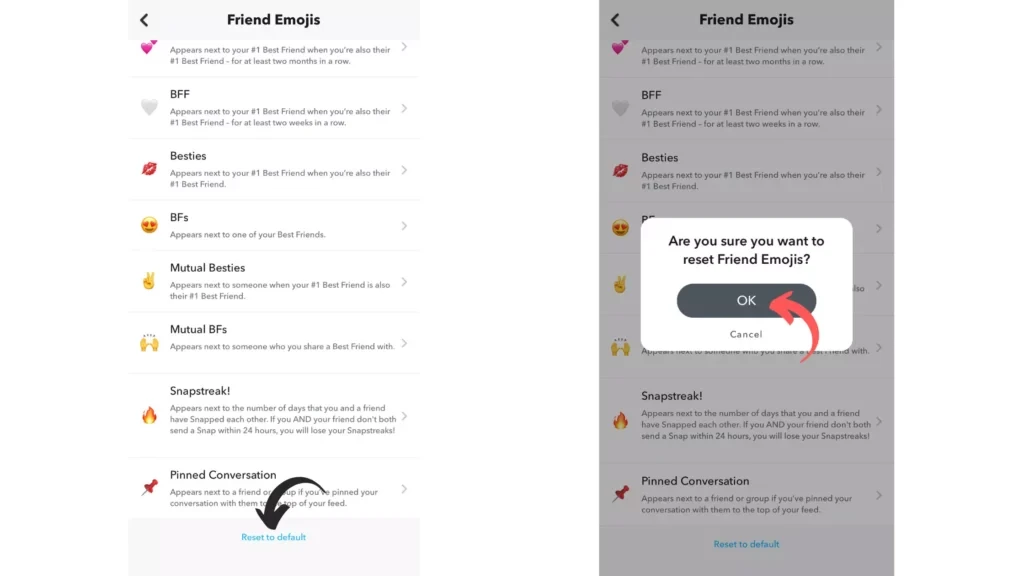 Kroki: Jak zresetować Snapchat Emoji do domyślnych za pomocą iOS?
