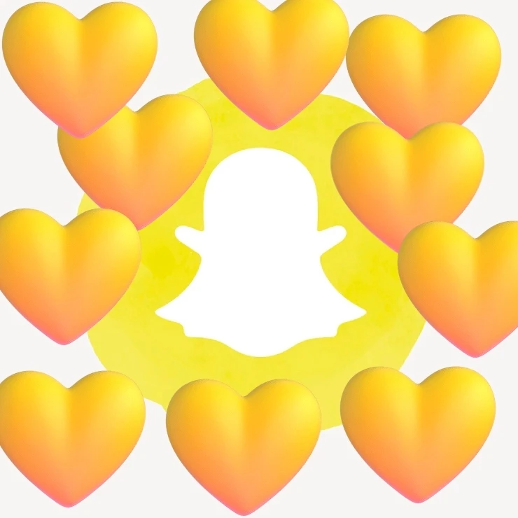 Co oznacza żółte serce na Snapchacie?