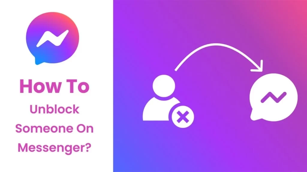 Metoda odblokowania kogoś w przeglądarce w aplikacji Messenger