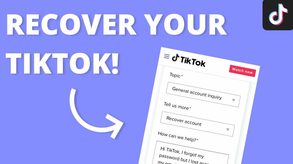 Jak odzyskać hasło do TikTok bez e-maila?