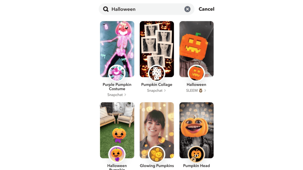 Jak uzyskać filtry Halloween na Snapchacie?