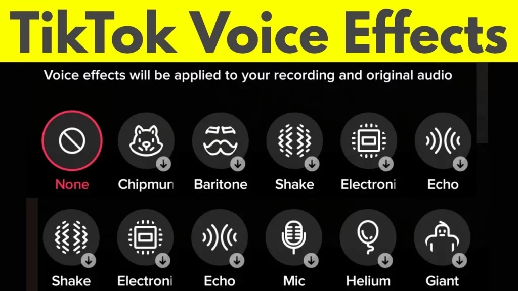 Jak używać filtrów głosowych w TikTok