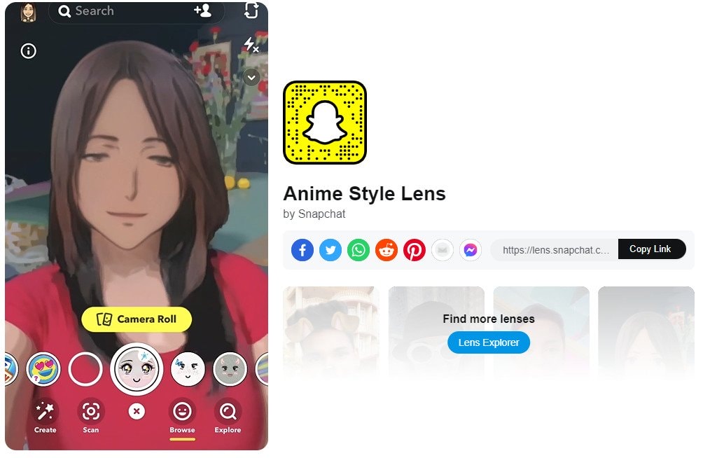 Najlepsze filtry anime na Snapchacie w 2022 roku