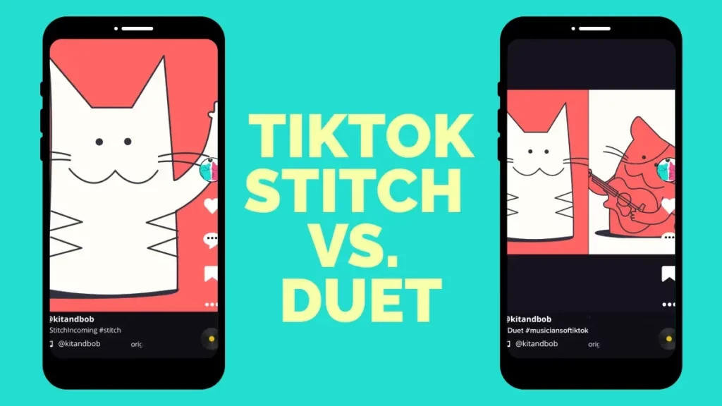Jaka jest różnica między TikTok Duet i TikTok Stitch?